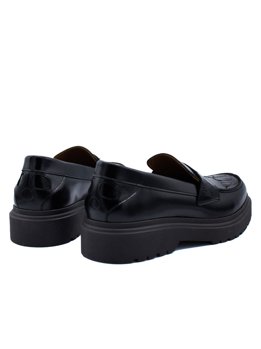 SKULL LOAFERS BLACK