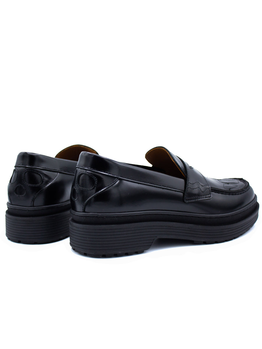 SKULL LOAFER BLACK