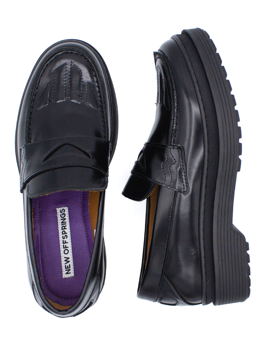 SKULL LOAFER BLACK